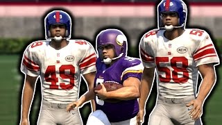 GIANT PLAYERS VS TINY PLAYERS! 12OVR VS 99OVR (Madden 16 NFL Challenge)