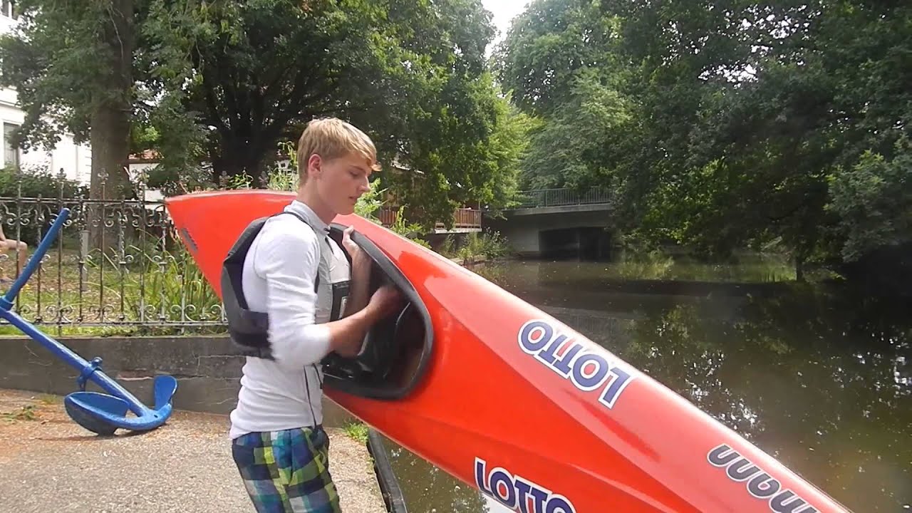 HOW TO Kajak Folge 1 Einsteigen YouTube