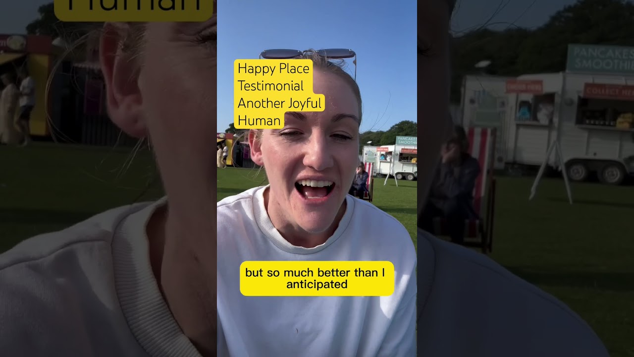 What Laughter Yoga benefits of Happy Place Festival client 