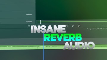Tutorial: How to do a clean reverb Audio effect on IOS (edit like apie,sovioo,kanji)