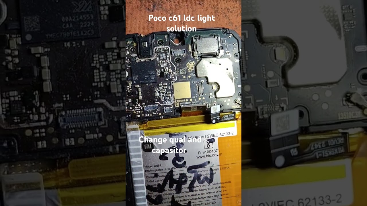 Poco c61 lcd light solution 