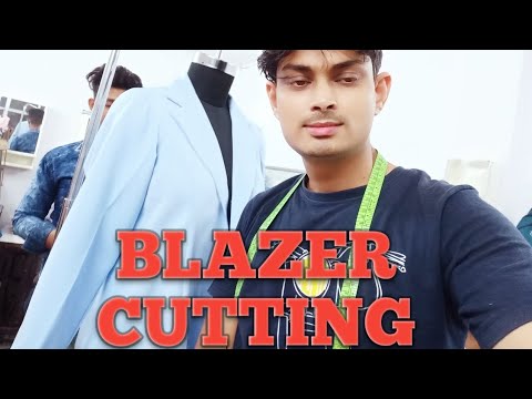 HOW to Cut // BlAZER CUTTing BLAZER CUTTING KAISE KARE //blazer cutting ...