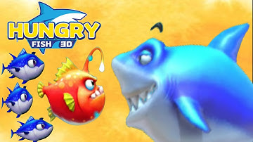 Hungry Fish 3D Gameplay Walkthrough Part 6 ~ All Gameplay Levels New Update Android & iOS