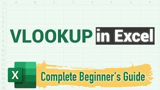 How to use VLOOKUP in Excel | Complete Guide from Beginner to Pro