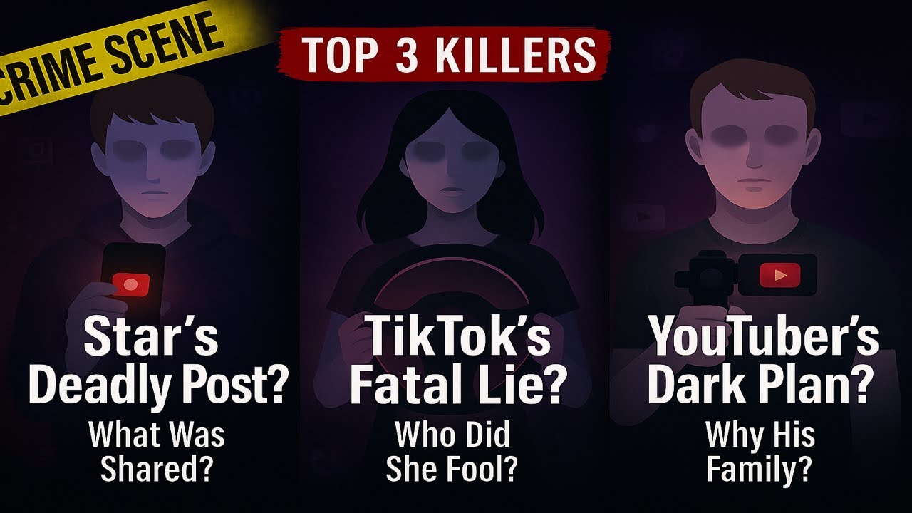 Top 3 Social Media Stars Turned Killers: Viral Crimes Exposed | True Crime