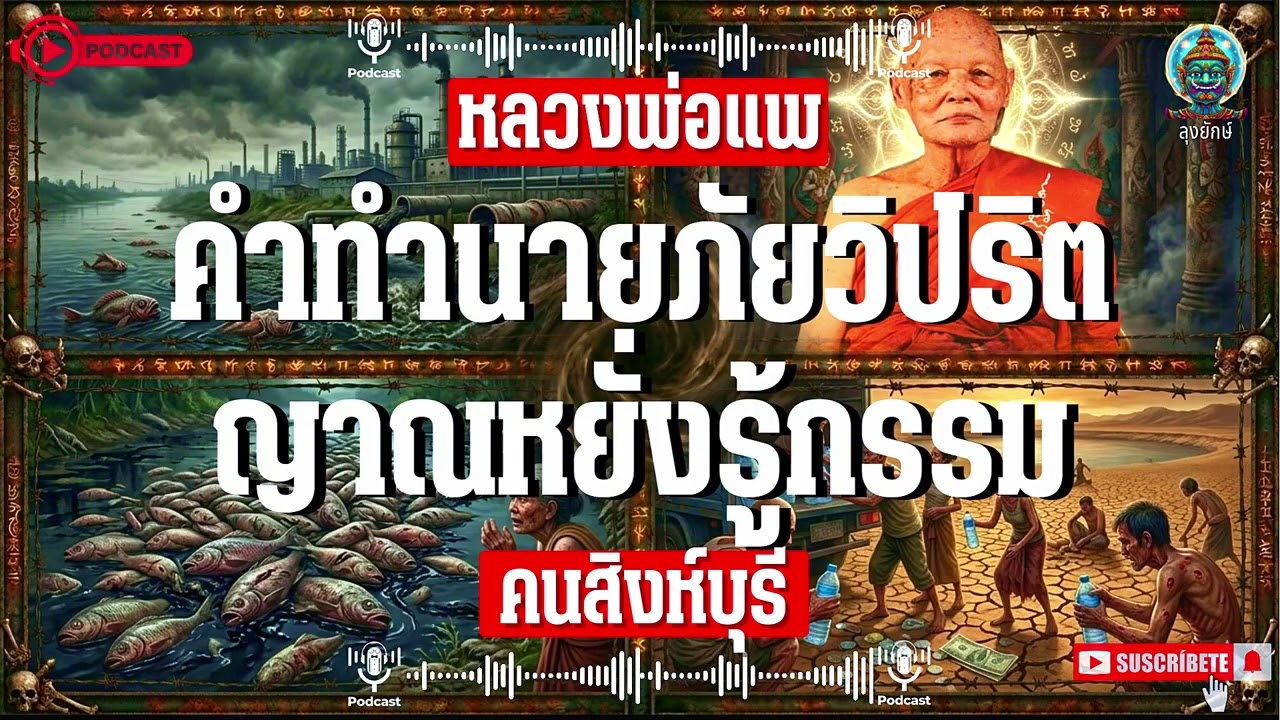 หลวงพ่อแพ วัดพิกุลทอง ญาณหยั่งรู้สยบวิบากกรรม คำทำนายภัยวิปริตที่กำลังจะเกิดขึ้น | ลุงยักษ์