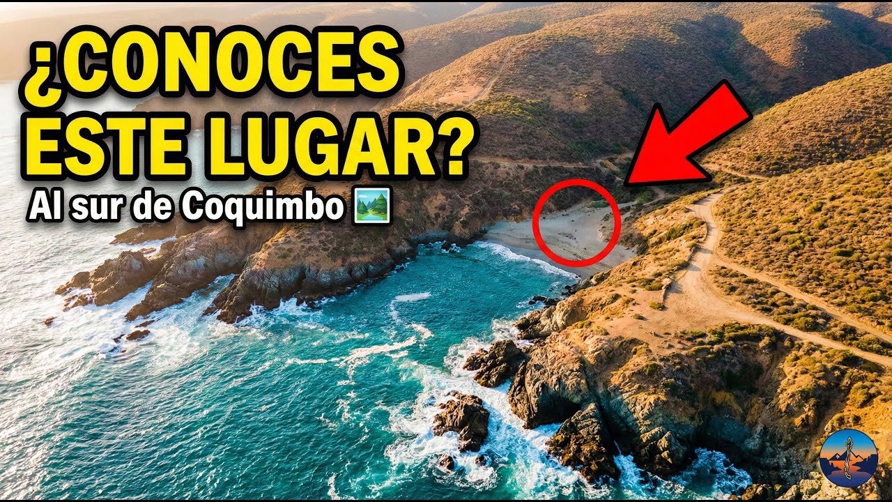 ¿Has visto este rincón oculto más allá de Coquimbo? #Chile #LugaresEscondidos
