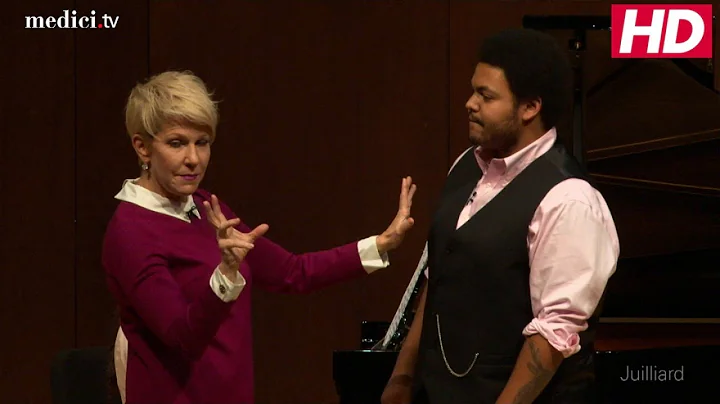 Joyce DiDonato Master class - Donizetti: "Una furt...