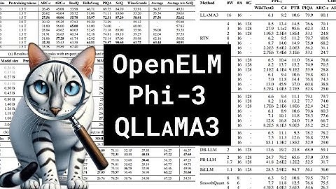 OpenELM, Phi-3, Quantized LLaMA-3