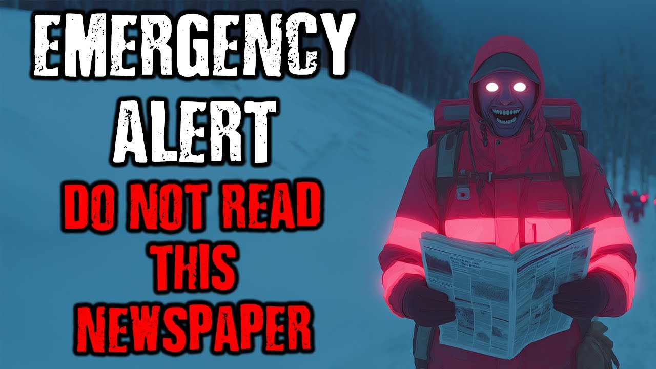 EMERGENCY ALERT : DO NOT Read this STRANGE Newspaper ! - YouTube
