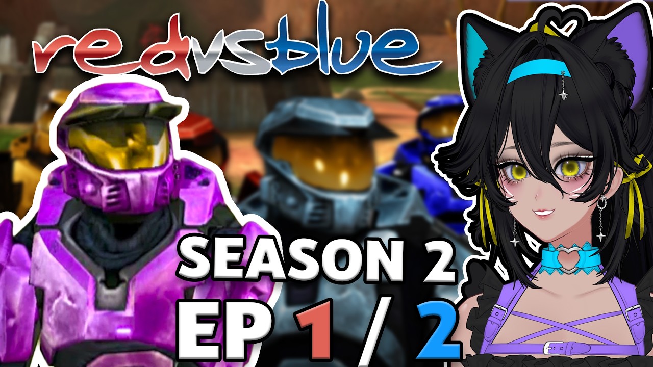 Blind Reacting to RED vs BLUE - S2 EP 1 & 2