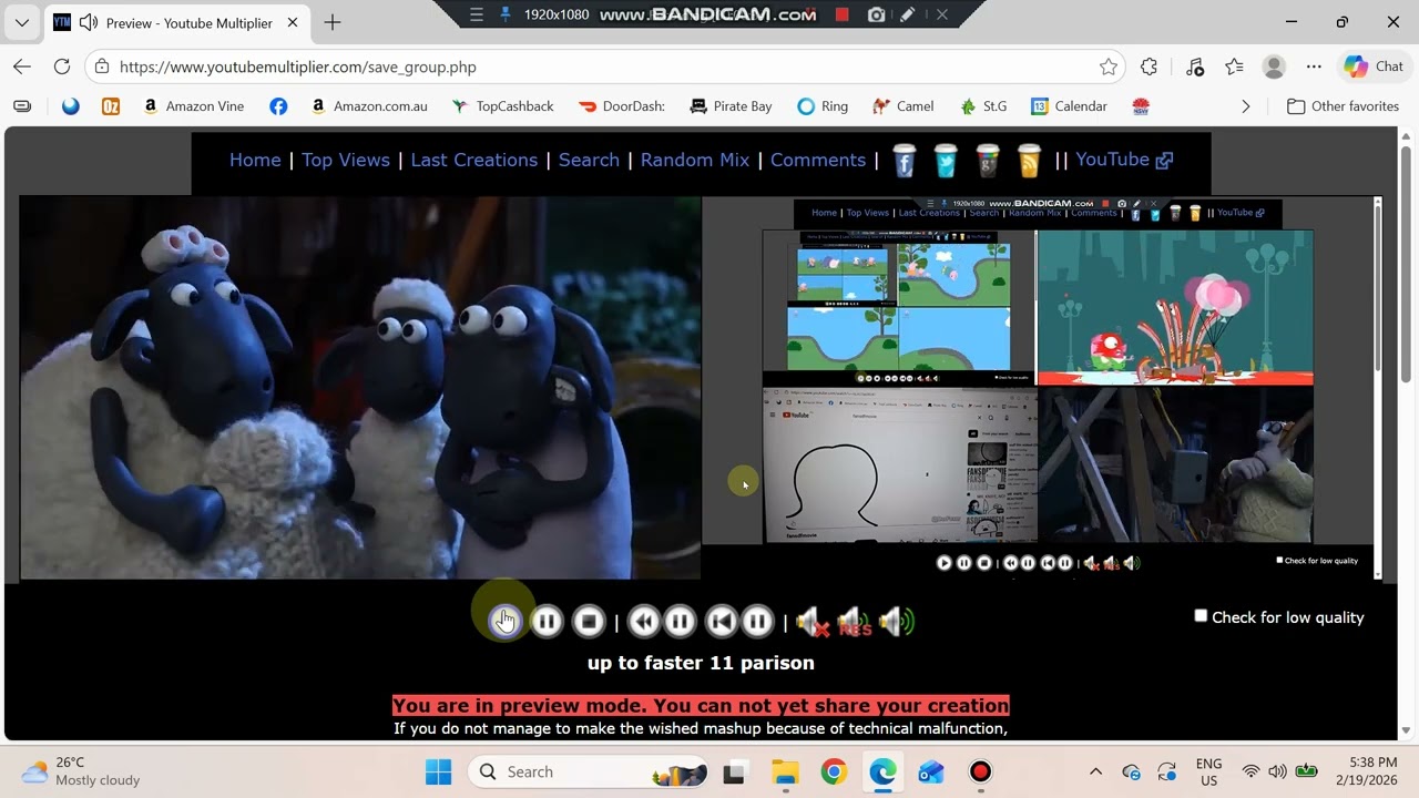 up to faster 11 parison