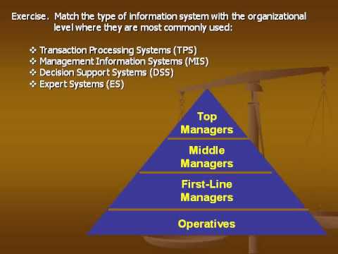 Types Of Information Systems Youtube