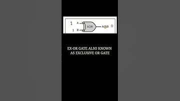 Digital electronics basics #1 part -5 exclusive logic gates ex-or gate