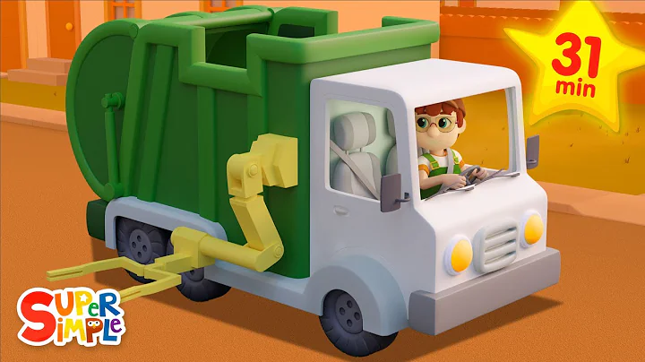 I Love My Garbage Truck | Vehicles Songs For Kids! | Super Simple Songs