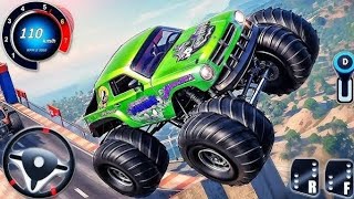 Impossible Driver Monster Truck MegaRamp Stunt Racing 3D - Car Stunt Racing -Android Gameplay #45 screenshot 5
