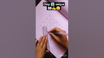unique illusion drawing easy and simple illusion #easy#drawing#simple#viral#shorts#3d#trending