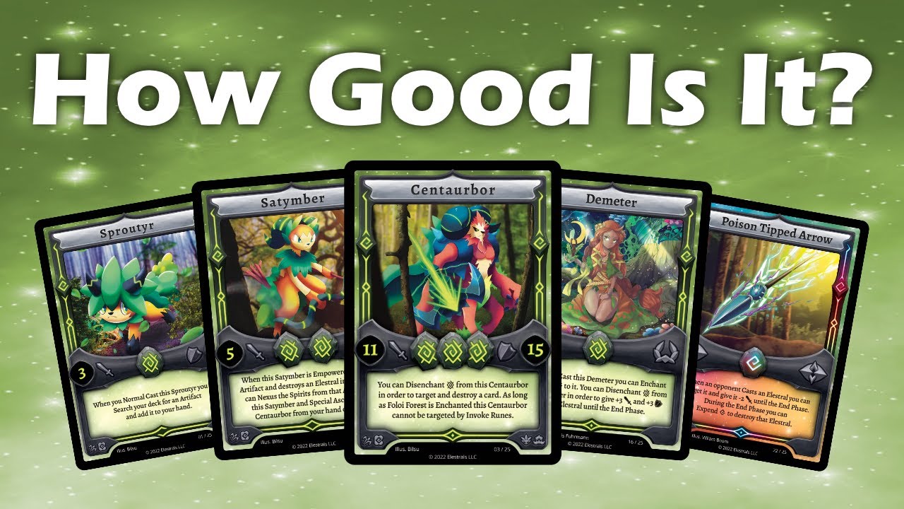 Starter Deck Review - Centaurbor | Elestrals Discussion