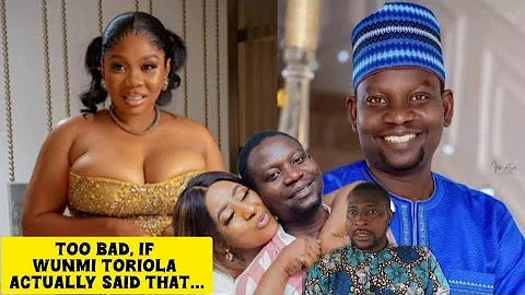 Let's talk about Wunmi Toriola's viral video where she was alleged to have insulted Afeez Owo