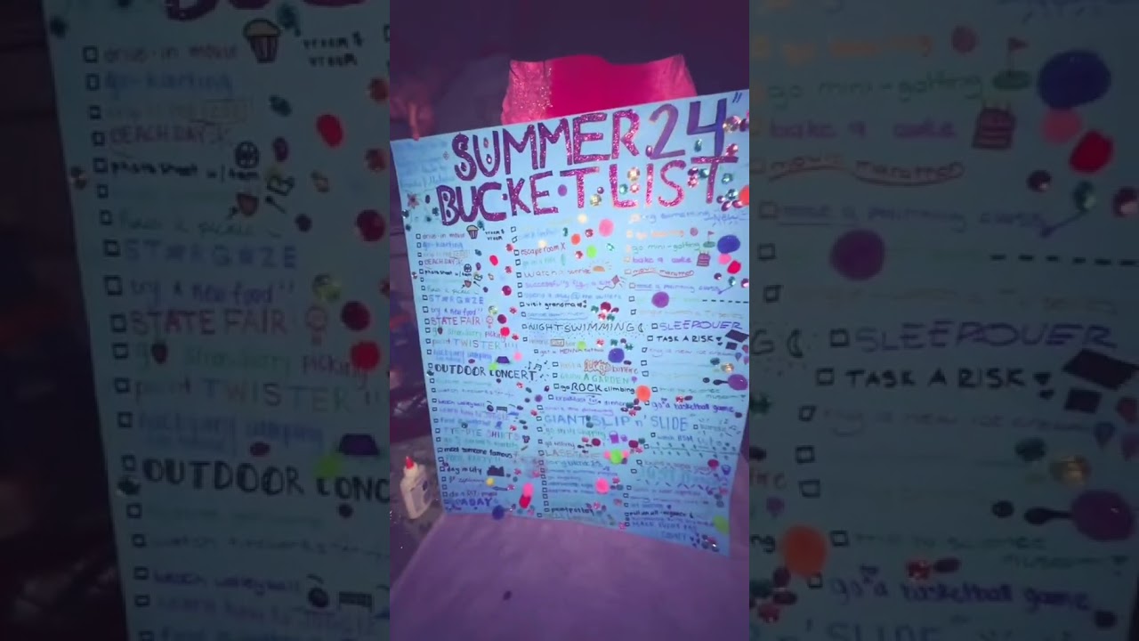 SUMMER BUCKET LIST 2024🌺🐚🥥🌴!! 