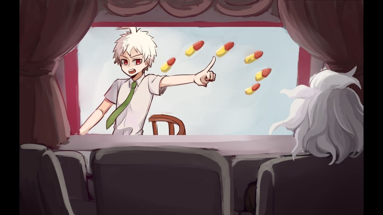 【弹丸论破/槍彈辯駁2手書】转校前夜【狛枝生贺2018/4/28】狛日注意! CC English/中文 Danganronpa  2 ダンガンロンパ 2