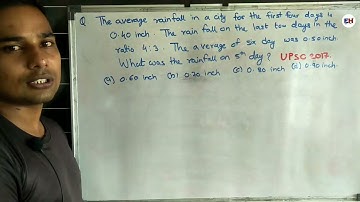 UPSC 2017 asked question based on Average || UPSC || EDUholic