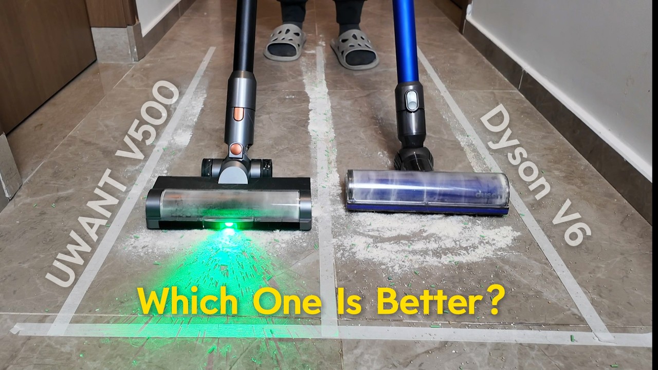 UWANT V500 vs Dyson V6 | Real-World Test: Which One Is Better?