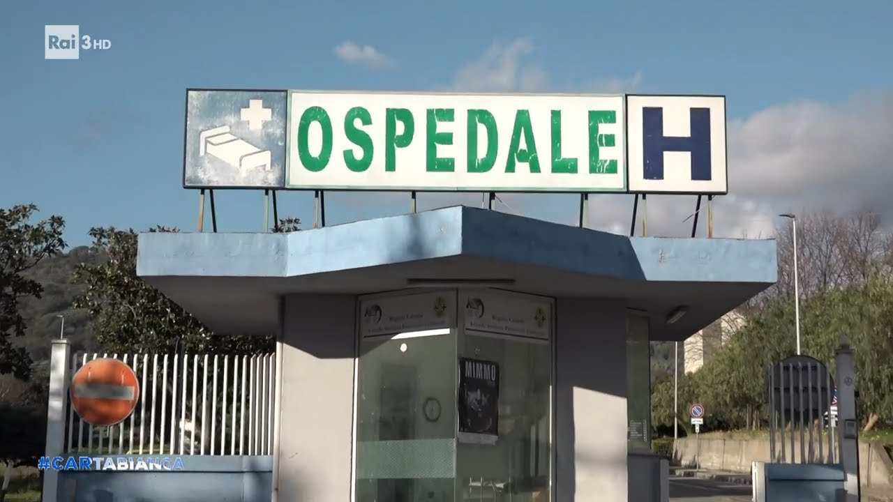 Crisi della sanità in Calabria - Cartabianca - 17/01/2023