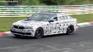 2017 BMW 5 Series G30 spied testing at the Nürburgring