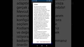 Car Scaner Pro da Kodlama ve Servis bölümü