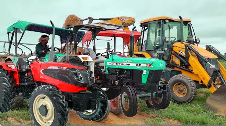 Washing My TATA Dump Truck | Swaraj 855 Fe | New Holland 3630 4x4 | JCB 3dx | Bajaj Auto CNG in Pond