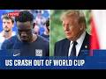 Belgium players taunt Trump after knocking hosts US out of World Cup