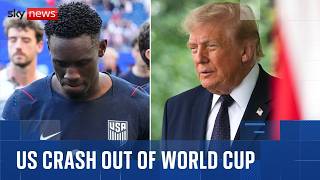 Belgium players taunt Trump after knocking hosts US out of World Cup