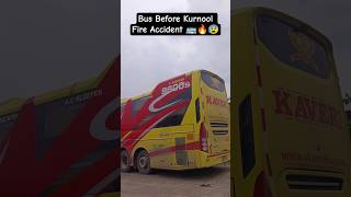Kaveri Bus Kurnool Deadly Fire Accident 🔥🚌😰