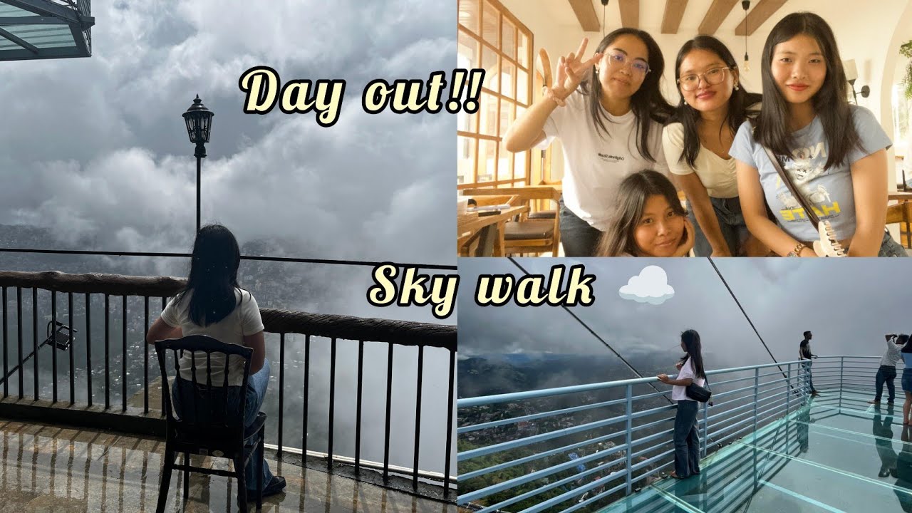 Tourist spot in Aizawl|Aizawl peak•|Sky glass wall|Girls Day out 🥳