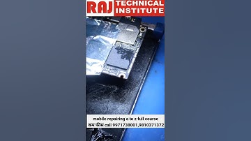 कम फ़ीस में 0 to advance level | mobile repairing course| raj technical institute