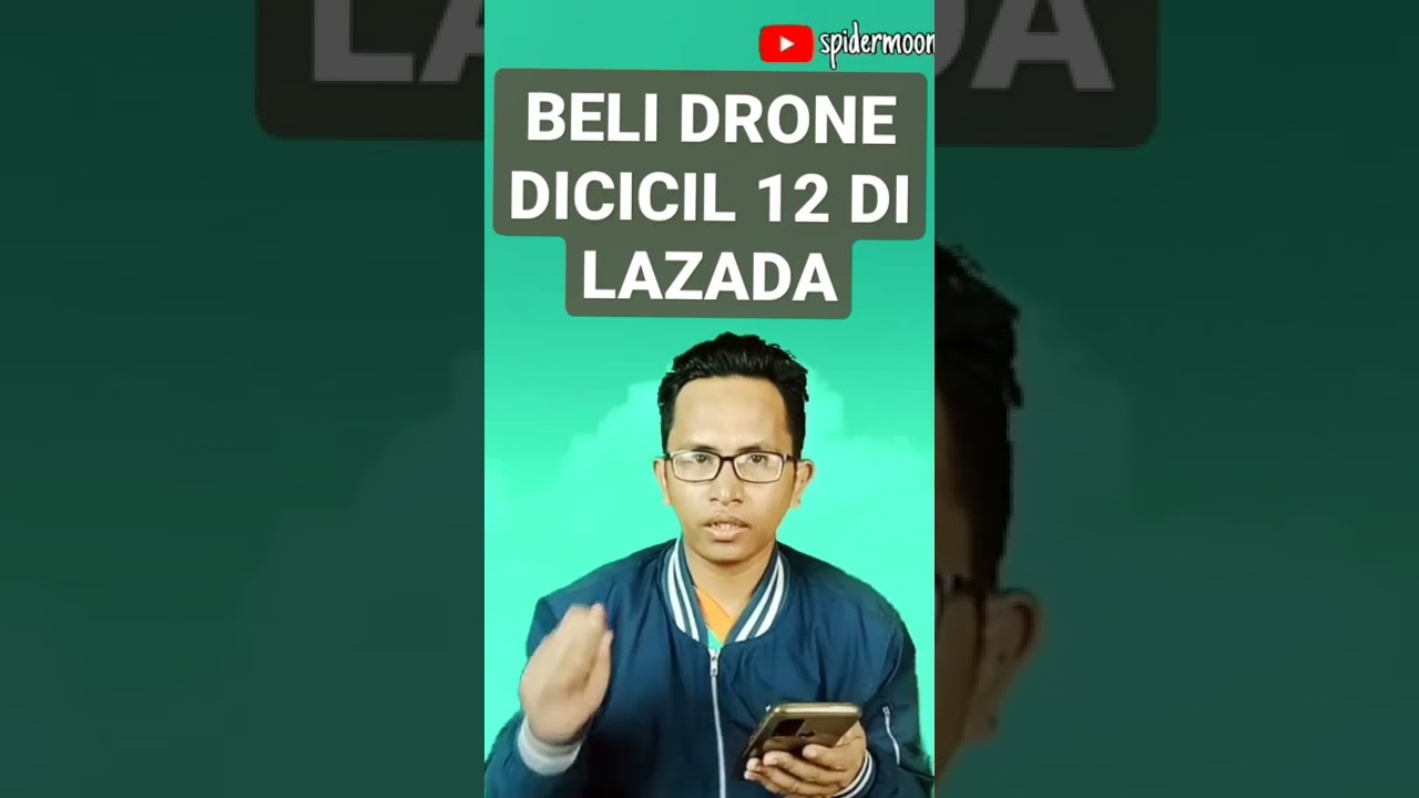 BELI DRONE DICICIL 12 BULAN MEMAKAI LAZPAYLATER DI LAZADA