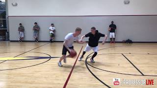 Professor Almost LOSES vs Good Shooter... Goes half speed... 90% Fundamental Moves