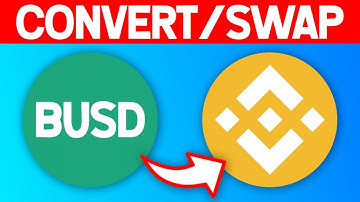 How to Convert/Swap BUSD to BNB on Binance (2021)