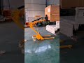Manual Forklift Powered Hand Truck Attachment Demos