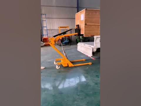 Manual Forklift Powered Hand Truck Attachment Demos - YouTube