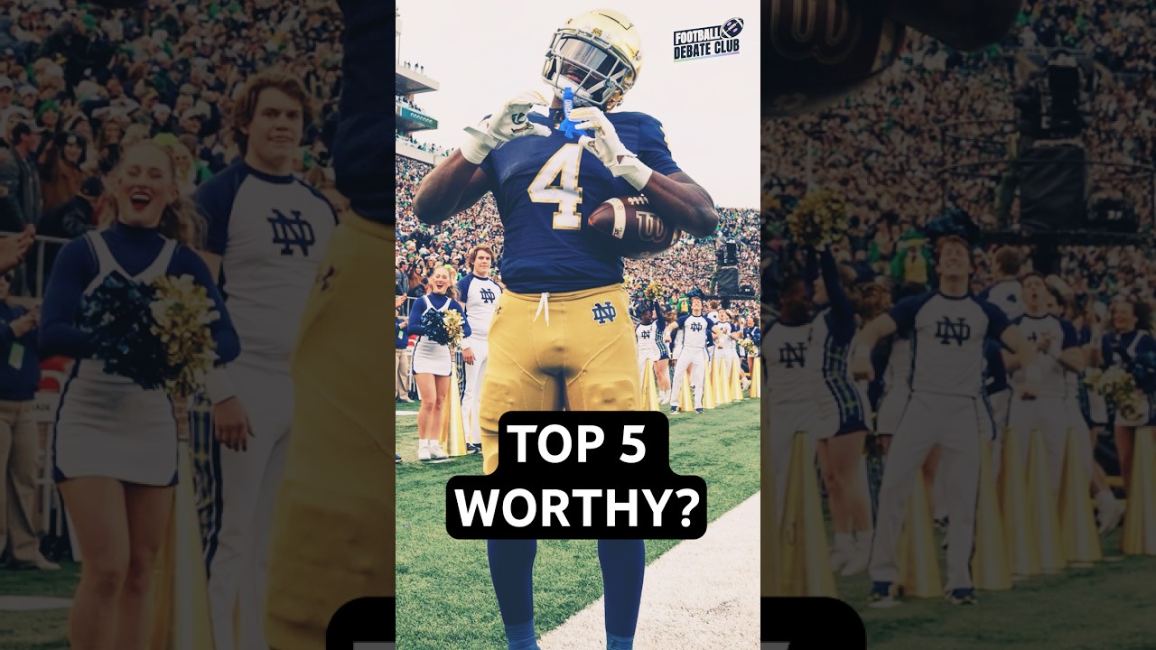 Jeremiyah Love is a TOP 5 PICK… because this draft is WEIRD
