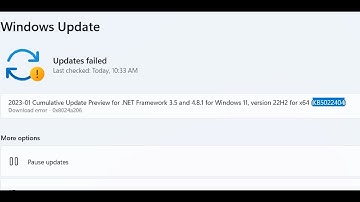 Fix Windows 11 Update KB5022404 Not Installing Error Code 0x8024a206