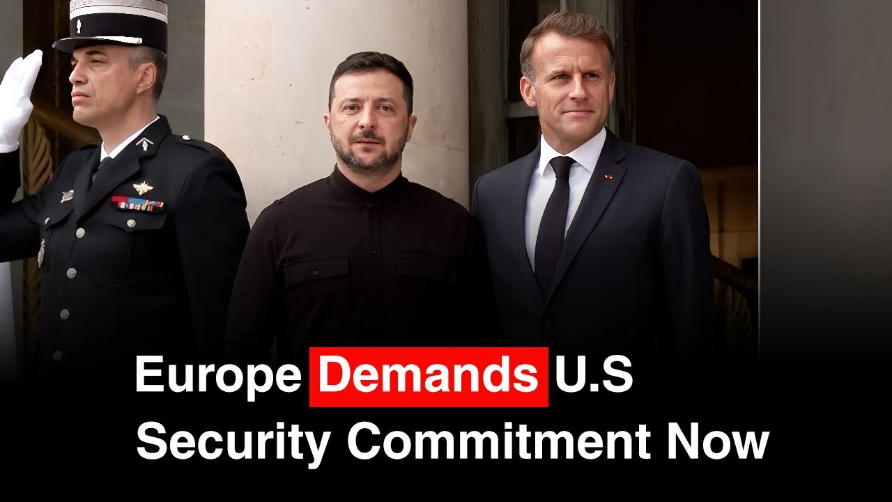 BREAKING: Zelensky, Kushner at Paris Élysée: Europe Demands U.S. Commitment