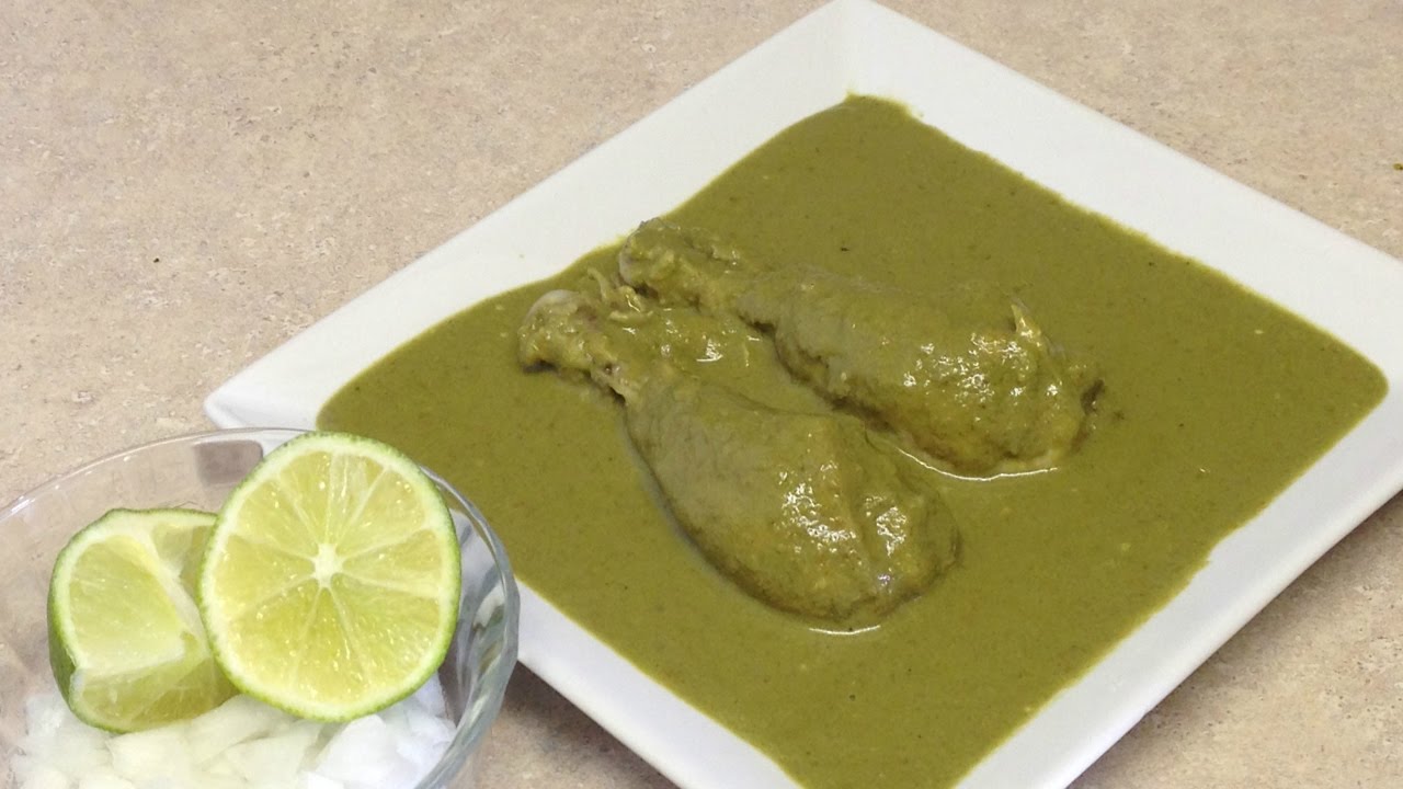 MOLE VERDE o PIPIAN Estilo GUERRERO - YouTube