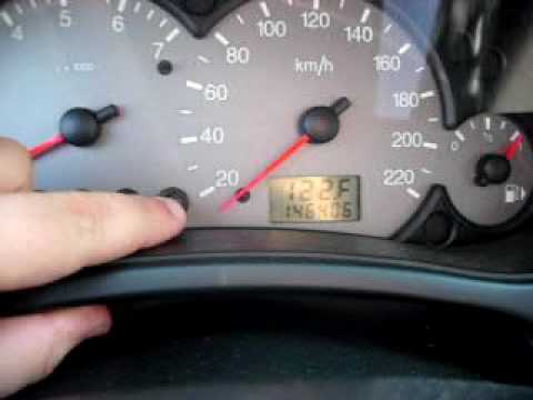 2000 Ford focus test mode #3