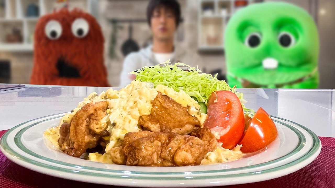 これがウワサのチキン南蛮(なんばん)か〜！ - YouTube