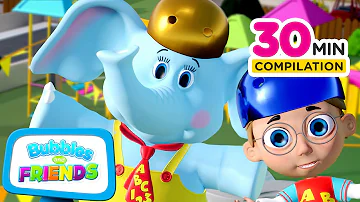 Best of Bubbles and Friends: A 30 Minute Compilation | Educational Videos for Kids