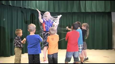 Students spray silly string on principal