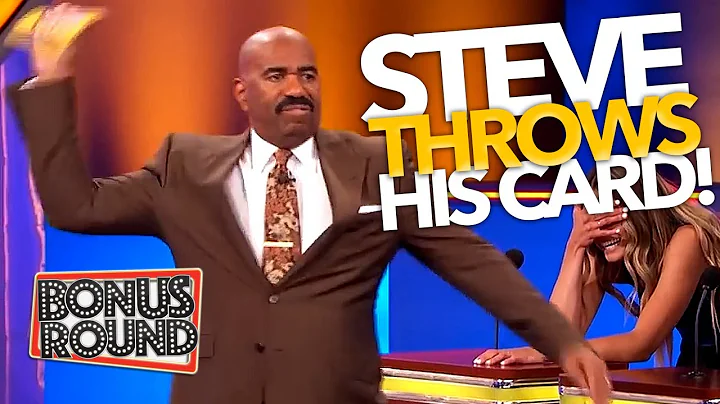 ANSWERS THAT MADE Steve Harvey THROW HIS CARD On Family Feud